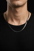 Black Snake Chain Necklace