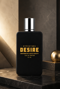 Hypestore Desire Eau de Parfum 50ml bottle on dark marble surface