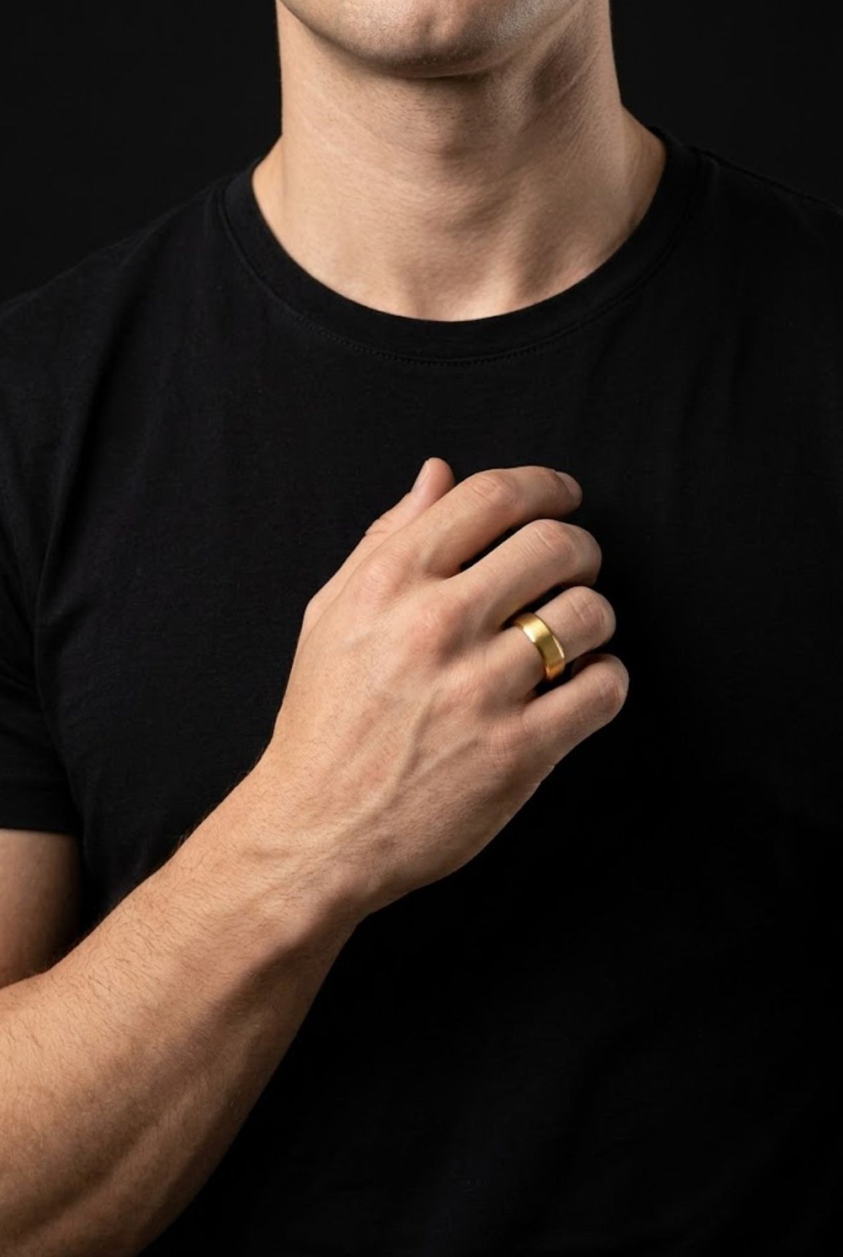 Stainless Steel Band Ring