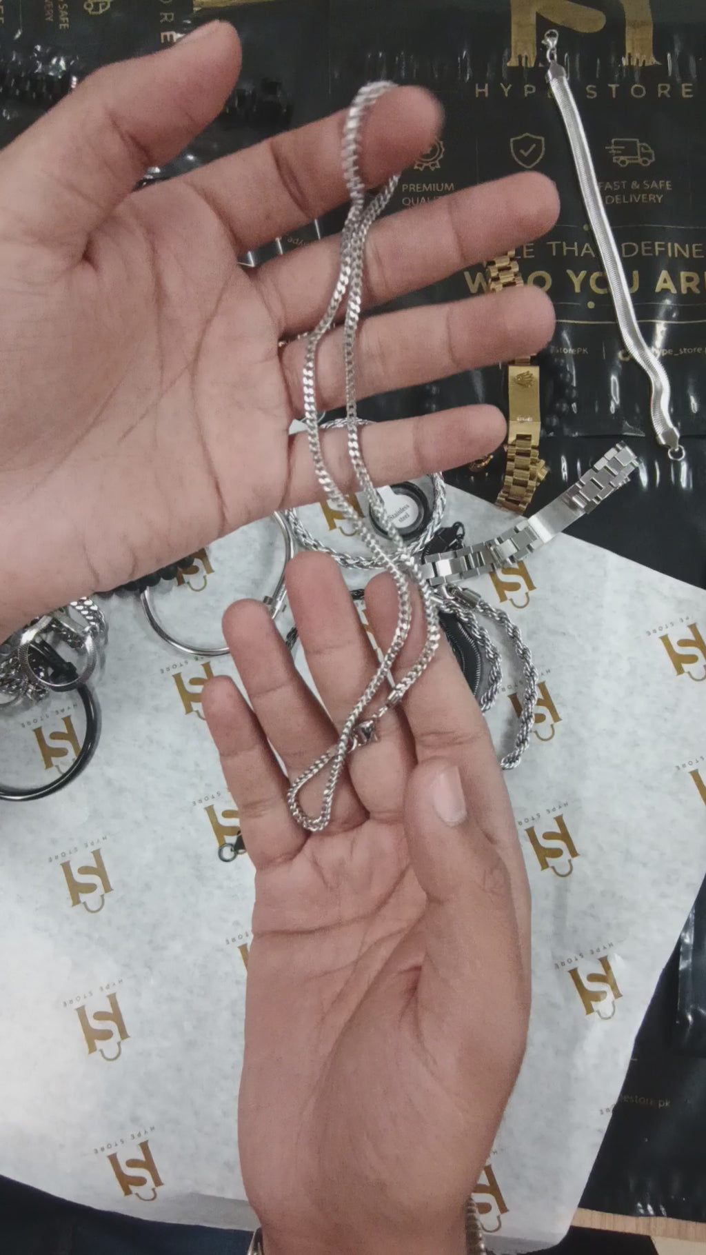 Silver Short Thin Curb Link Chain Necklace
